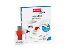 mosquito by heatit Verpackung und Produkt