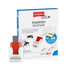 mosquito by heatit Verpackung und Produkt